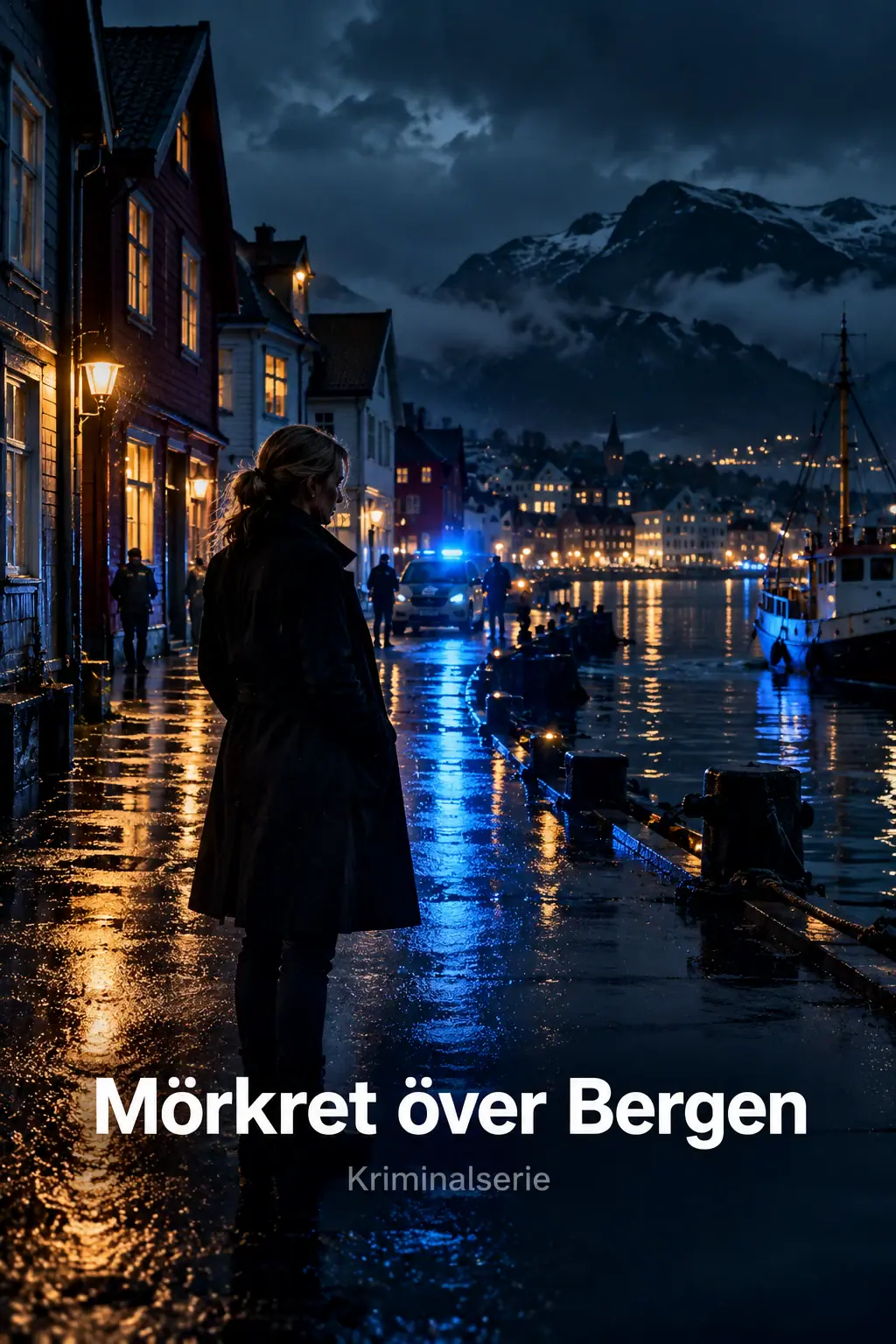 Nordic IPTV – kriminalserie, norsk hamngata i regn