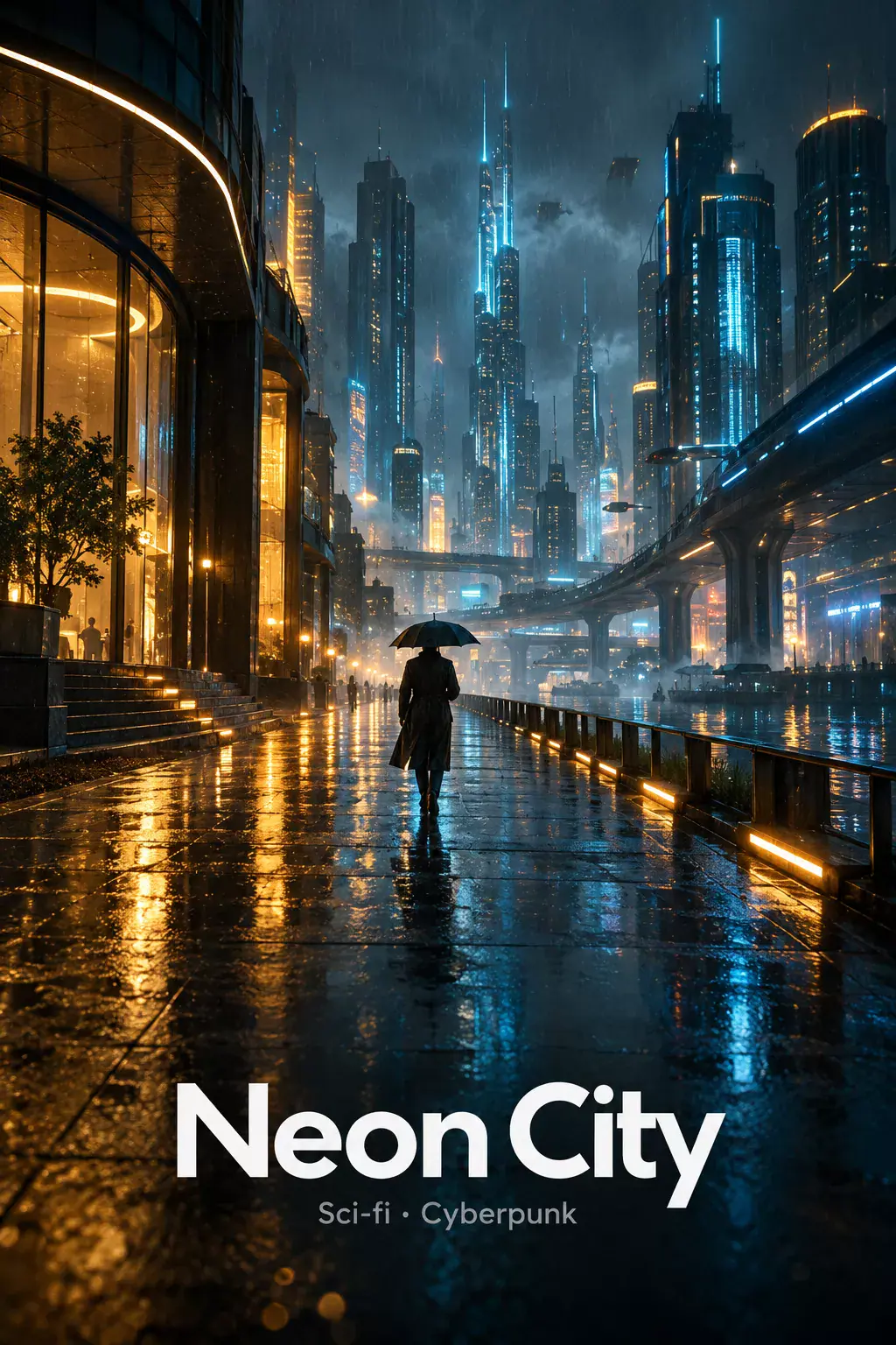 Nordic IPTV – cyberpunkfilm, neongata i regn