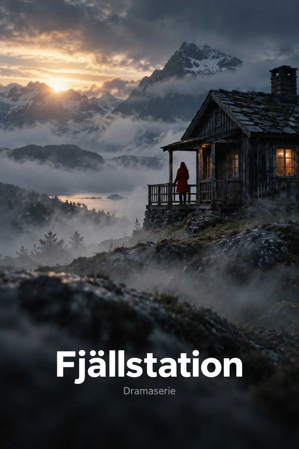 Nordic IPTV – dramaserie, fjällstuga i gryningen