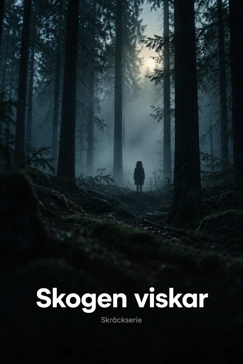 Nordic IPTV – skräckserie, mörk tallskog i dimma